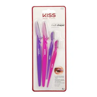 Kit Navalhas Kiss New York Multi-Formatos 4 Unidades