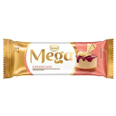 Picolé Mega Cheesecake Nestlé 71 gramas