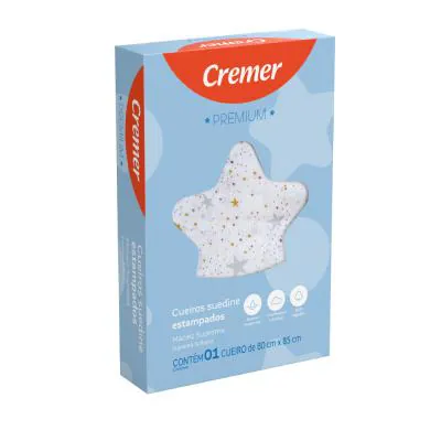 Cueiro Cremer Suedine Premium Estrelas 1 Unidade