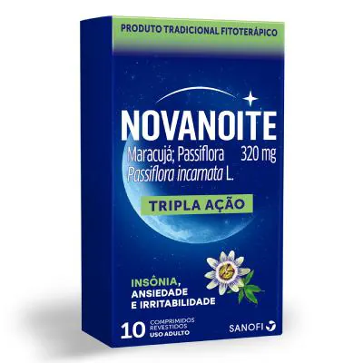 Novanoite Passiflora 320mg 10 Comprimidos