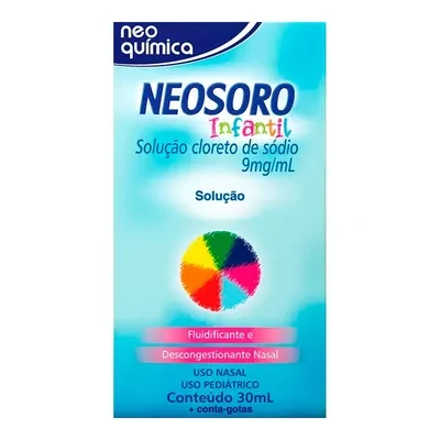 Neosoro Infantil Solução Nasal
