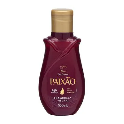 Óleo Corporal Paixão Framboesa Negra 100ml