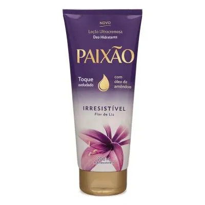 Loção Hidratante Paixão Toque Aveludado Irresistível Flor de Lis 200ml