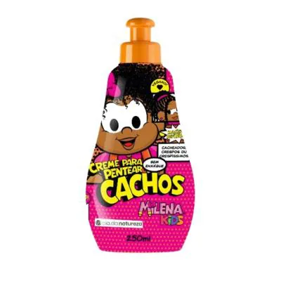 Creme de Pentear Turma da Mônica Milena Cachos 250ml