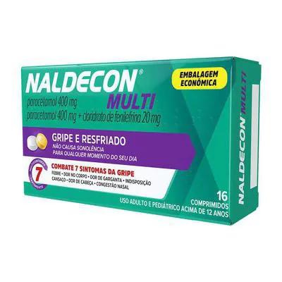 Naldecon Multi 16 Comprimidos preço