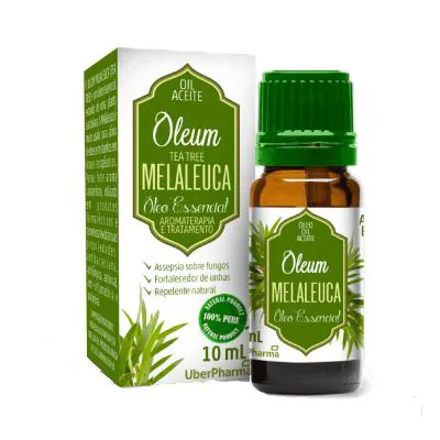 Óleo Essencial Oleum Melaleuca Frasco 10ml