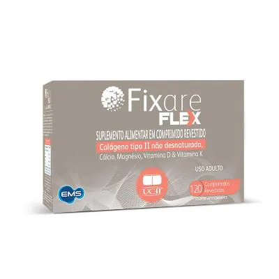Suplemento Alimentar Fixare Flex 120 Comprimidos