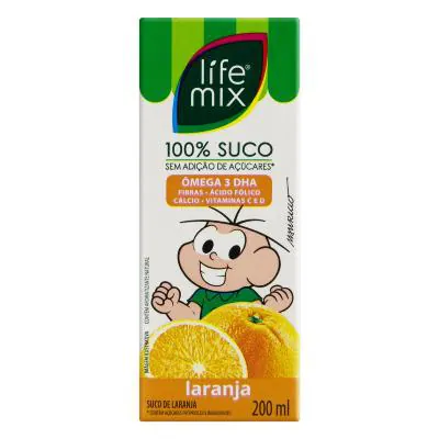 Suco Life Mix Kids Laranja 200ml