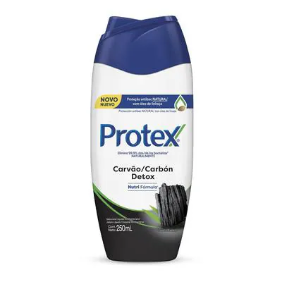 Sabonete Líquido Protex Carvão Detox 250ml