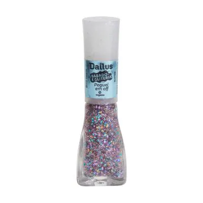 Esmalte Dailus Glitter Peguei em Off 8ml