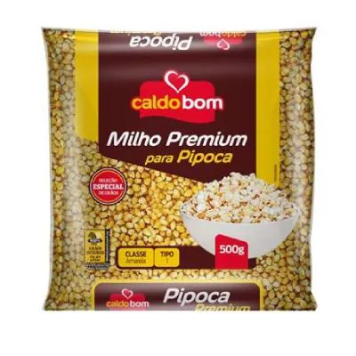 Milho para Pipoca Caldo Bom 500/400g