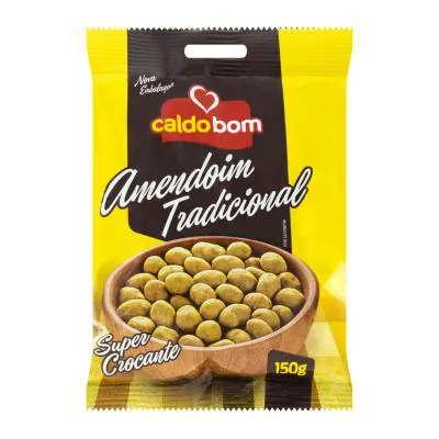 Amendoim Caldo Bom Tradicional 150g