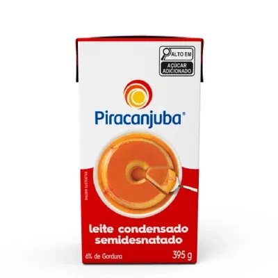 Leite Condensado Piracanjuba Semidesnatado 395g