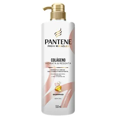 Shampoo Pantene Colágeno Hidrata & Resgata 510ml