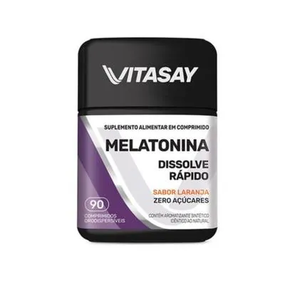 Vitasay Melatonina Laranja 90 Comprimidos