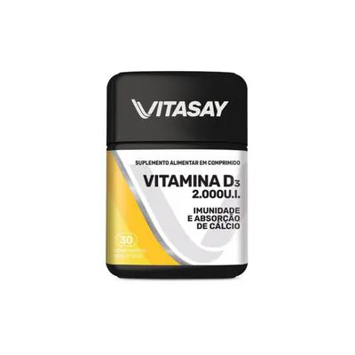 Vitasay Vitamina D 2000Ui 30 Comprimidos
