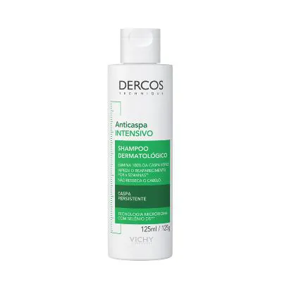 Shampoo Dermatológico Anticaspa Intensivo Vichy Dercos 125ml