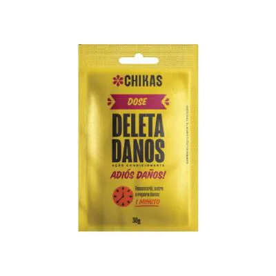 Creme de Tratamento Chikas Dose Deleta Danos Sachê 30g