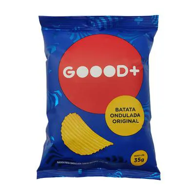 Batata Goood+Ondulada Original 35g