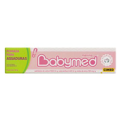 Assaduras Babymed Rosa Pomada Para Assaduras 45G preço