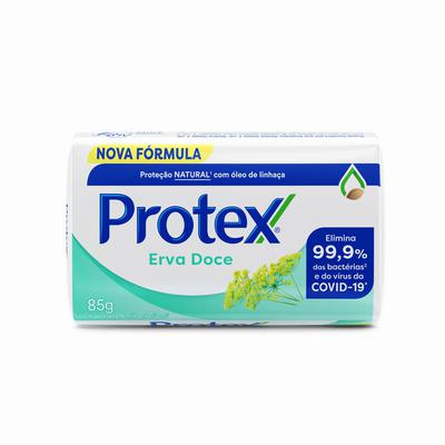 Sabonete Antibacteriano Em Barra Protex Erva Doce 85G preço