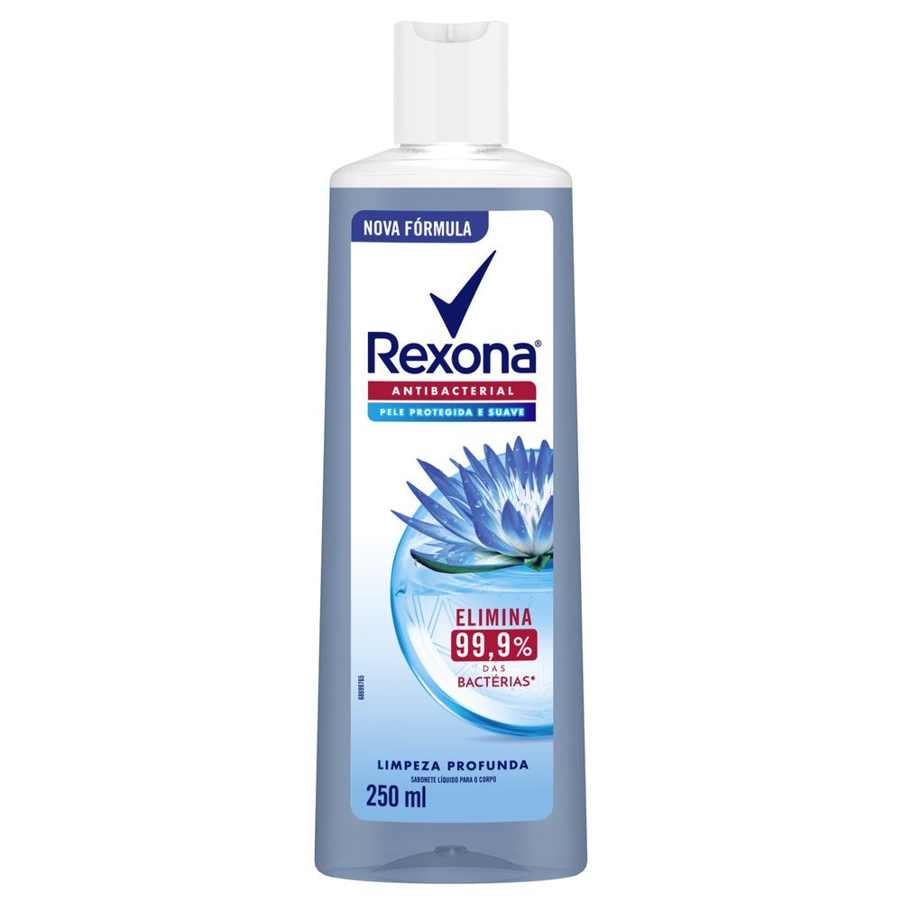 Sabonete Líquido Rexona Limpeza Profunda 250ml