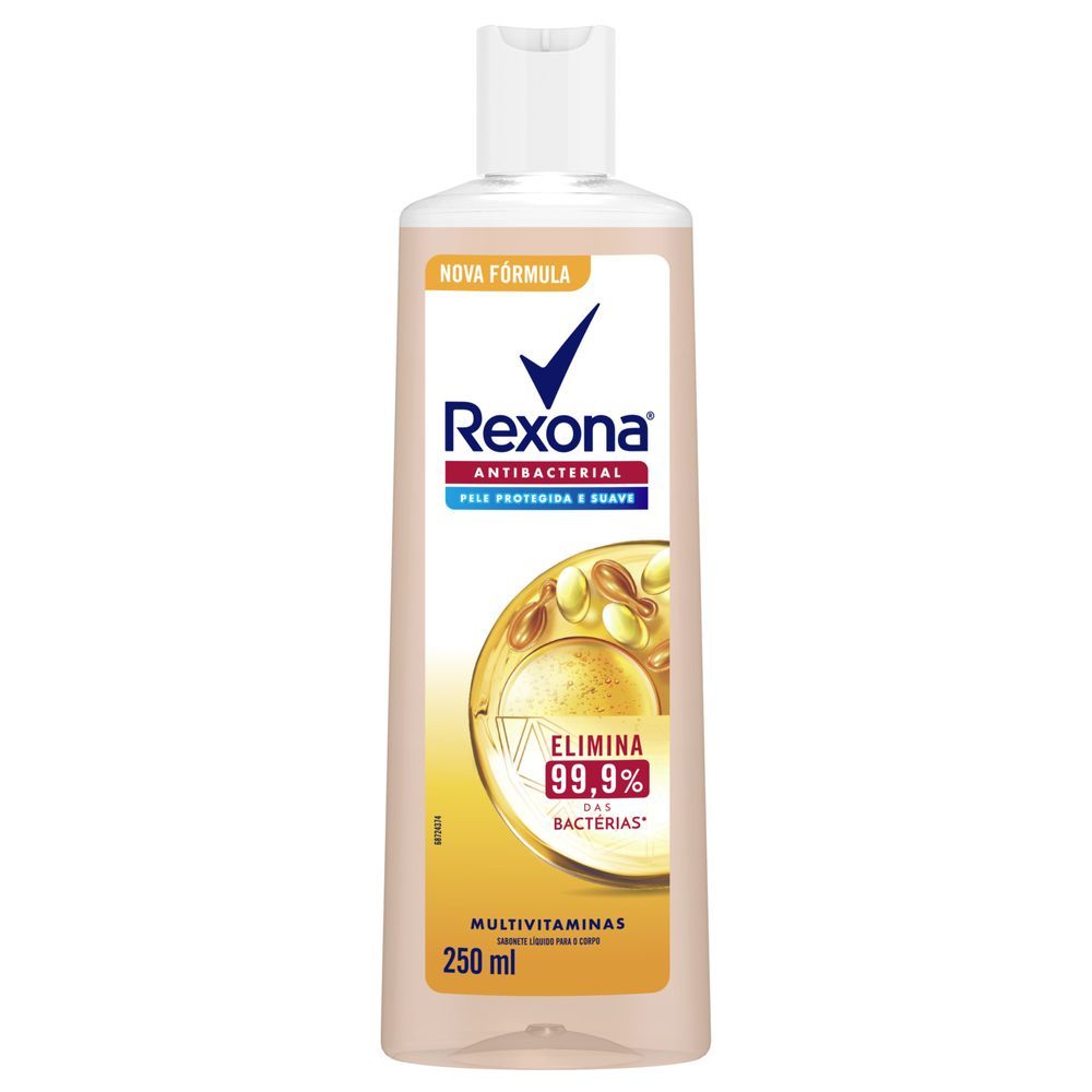 Sabonete Líquido Rexona Multivitaminas 250ml