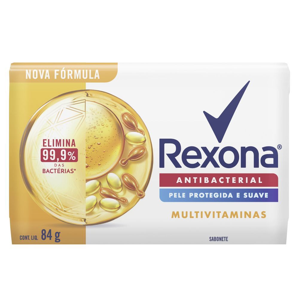 Sabonete em Barra Rexona Multivitaminas 84g