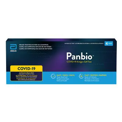 Auto Teste COVID19 Panbio Abbott 4 Testes