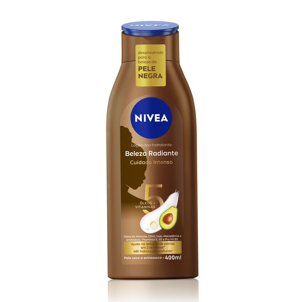 Hidratante Desodorante Nivea Beleza Radiante Cuidado Intenso 400ml