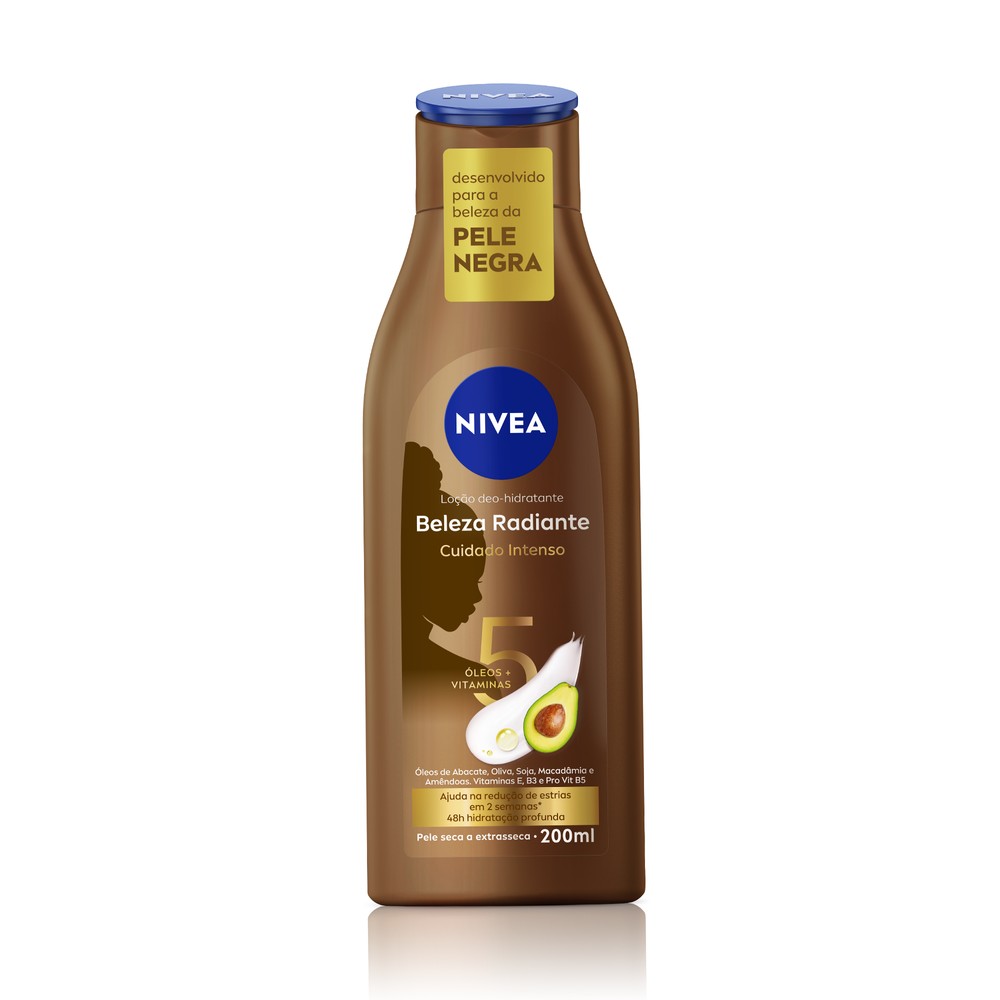 Hidratante Desodorante Nivea Beleza Radiante Cuidado Intenso 200ml