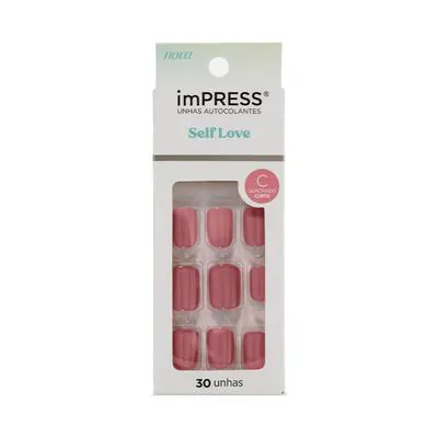 Unhas Postiças Kiss Ny Impress Self Love
