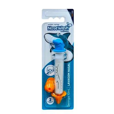 Seringa para lavagem Nasal Nosewash Tubarão 10ml