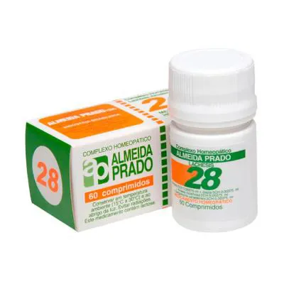 Complexo Homeopatico Lachesis Ap28 60 Comprimidos