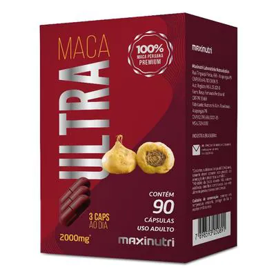 Maca Ultra 100% Maca Peruana 2000mg 90 Cápsulas