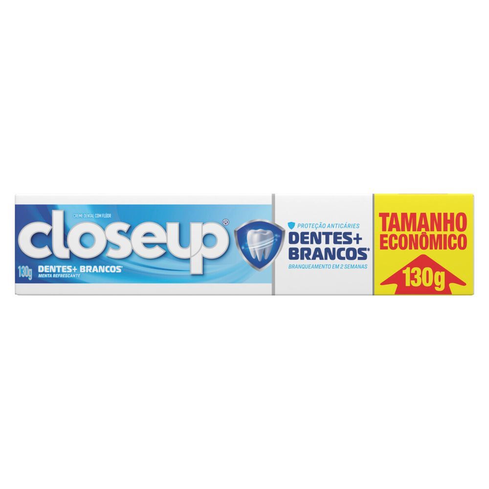 Creme Dental Close Up Menta Dentes mais Brancos 130g