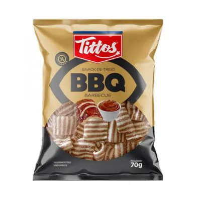 Salgadinho Tittos Barbecue 70g