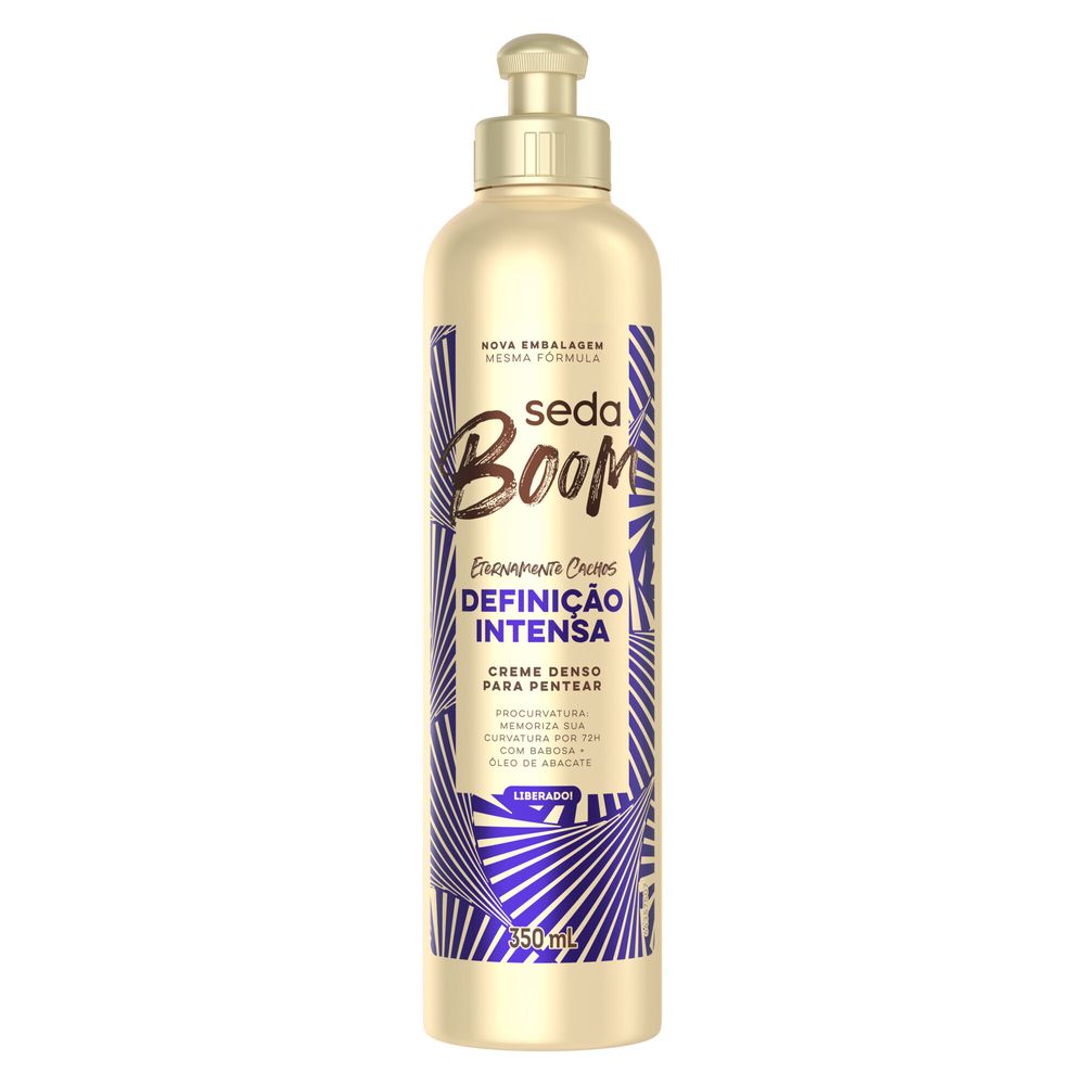 Creme para Pentear Seda Boom Definição Intensa 350 ml