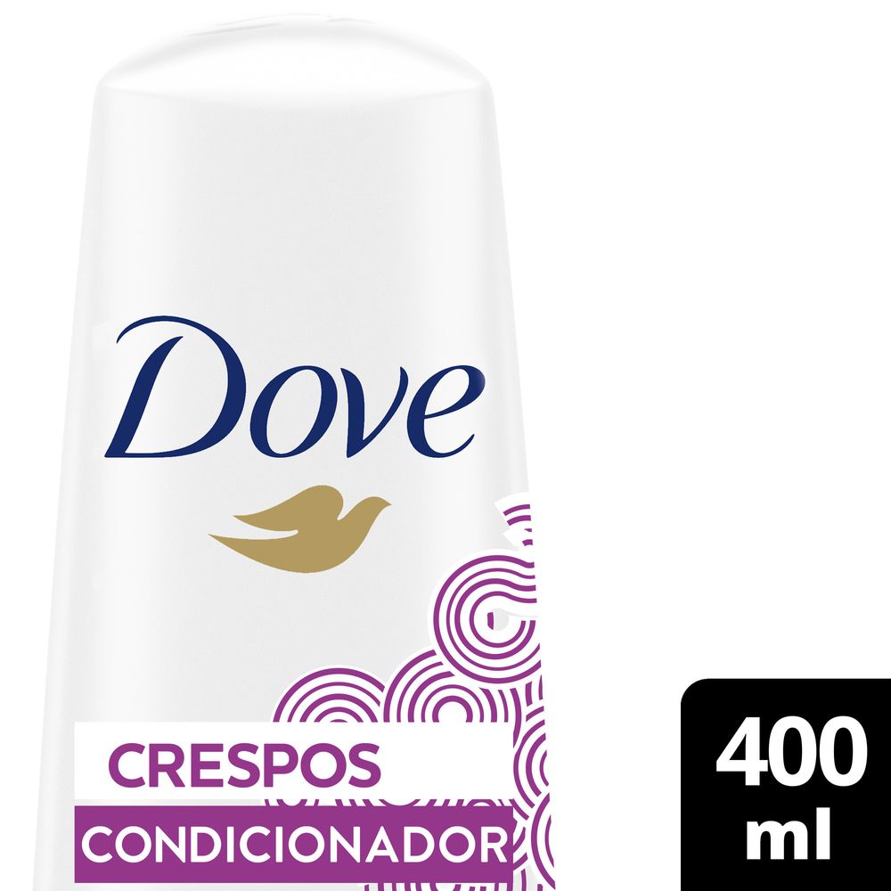Condicionador Dove Liberdade dos Cabelos Texturas Reais Crespos 400ml