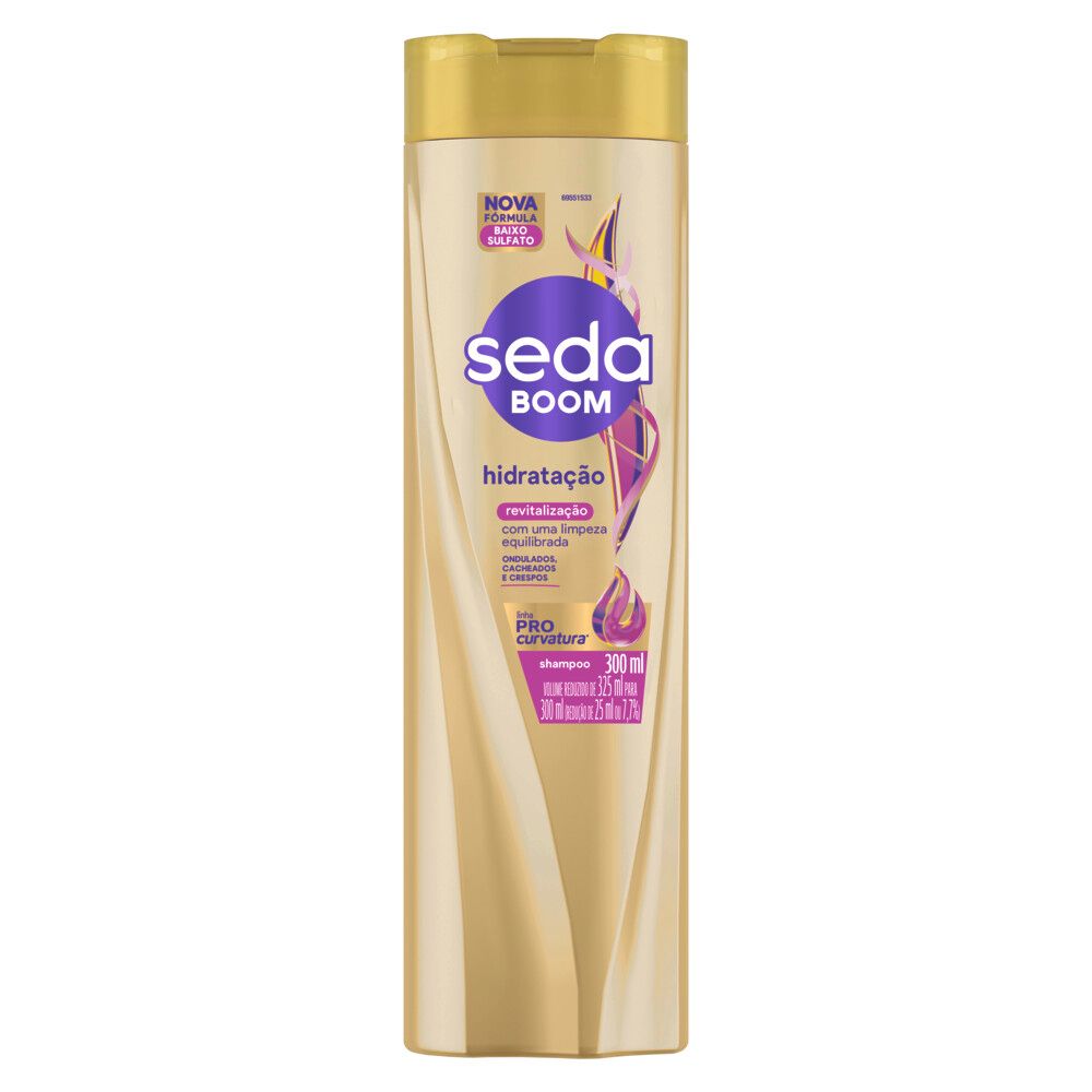 Shampoo Seda Boom Hidratação Revitalização 300ml