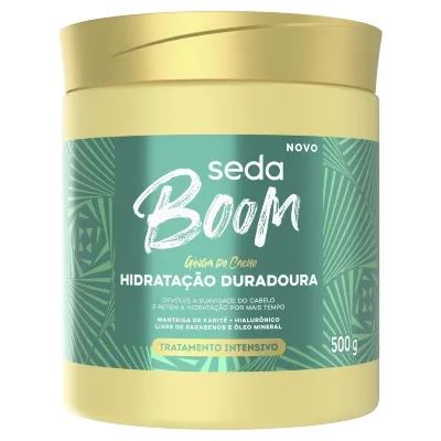 Máscara de Tratamento Seda Boom Hidratação 500 g