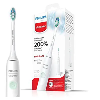 Escova Dental Elétrica Colgate Philips Sonic Pro 10