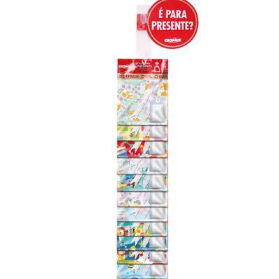 Kit Embalagem para Presente Clip Strip Bebe Colorido 50x70 1 pacote