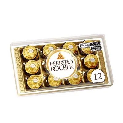 Bombom Ferrero Rocher 12 Unidades
