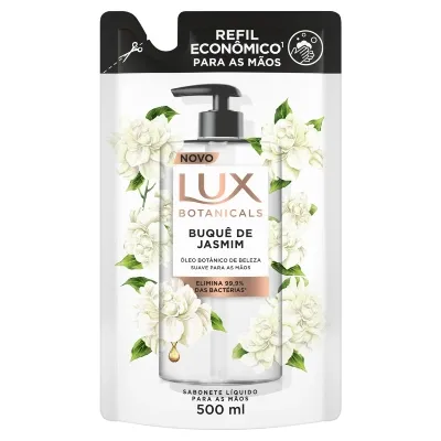 Sabonete Líquido Lux Capim Limão e Frangipani para Mãos Leve Mais Pague Menos 500ml