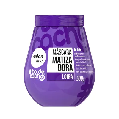 Máscara Hidratante Salon Line Matizadora Maionese 500g