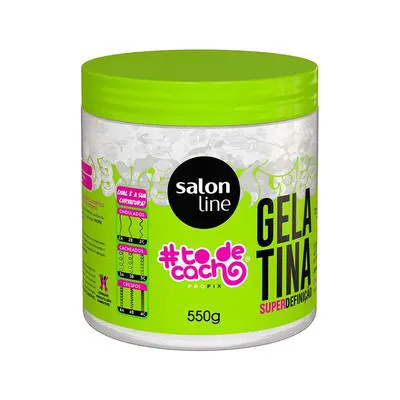 Gelatina Capilar Salon Line Tôdecacho Não Sai da Minha Cabeça 550g