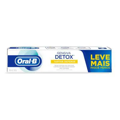 Creme Dental Oral-B Detox Anti Tartaro 130g