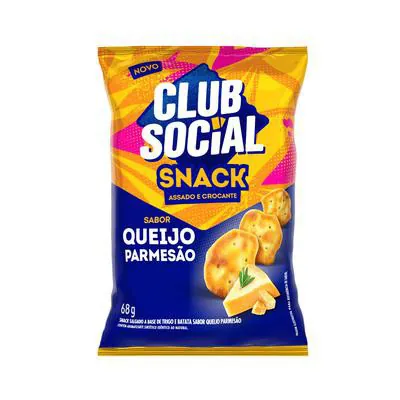 Club Social Snack Parmesão 68g