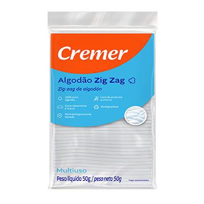 Algodão Zig Zag Cremer 50g